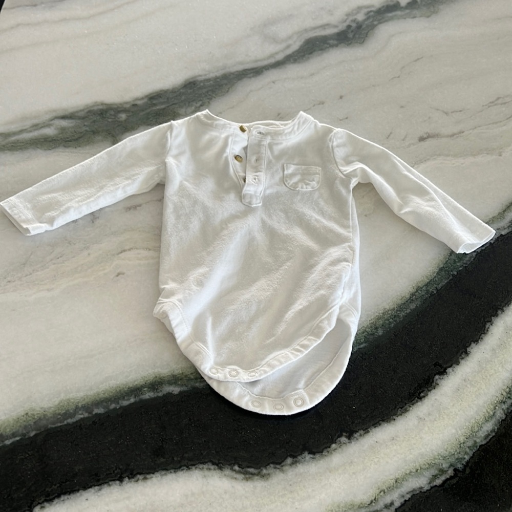 Janie & Jack long sleeve bodysuit